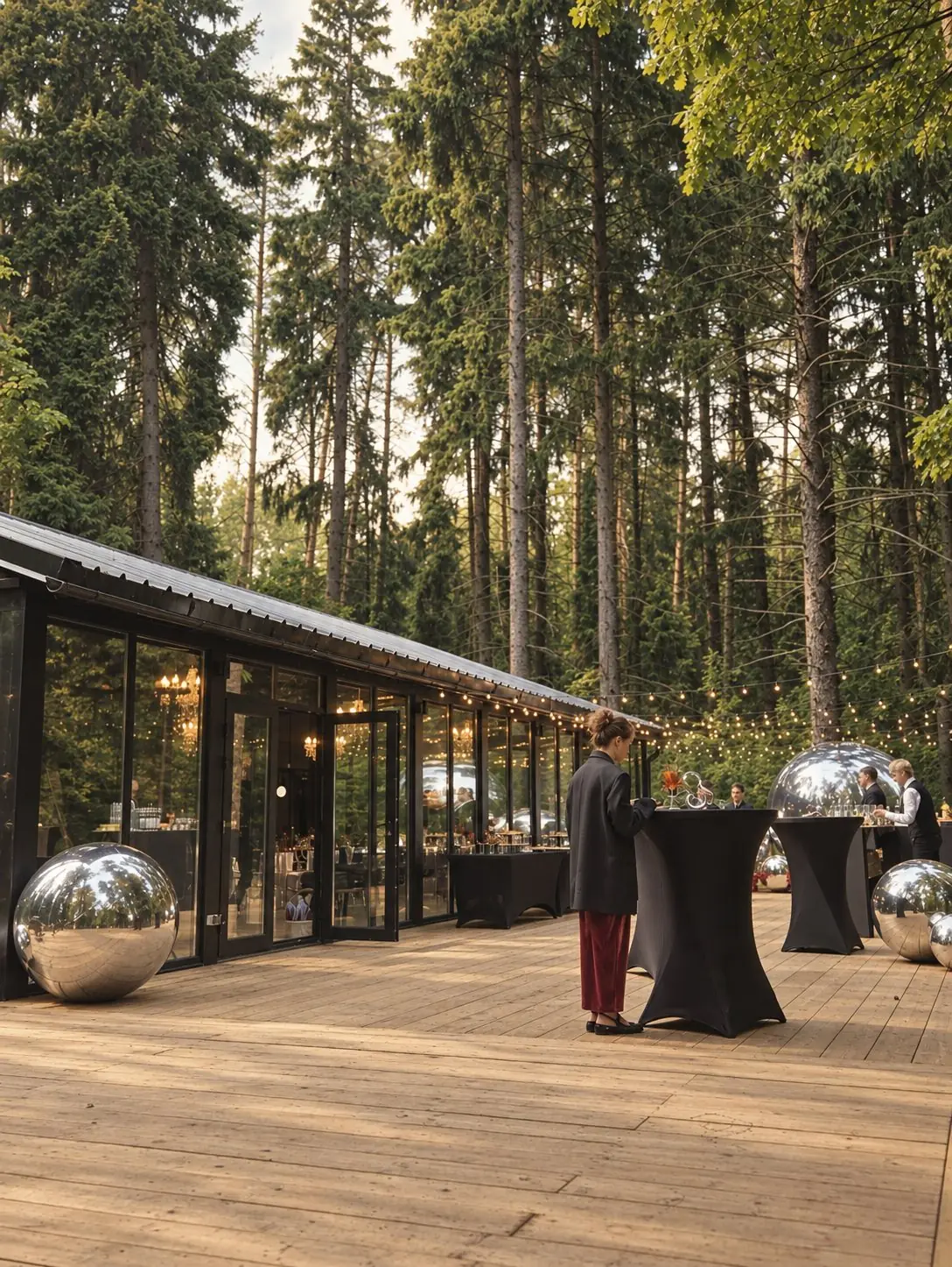 Терраса павильона